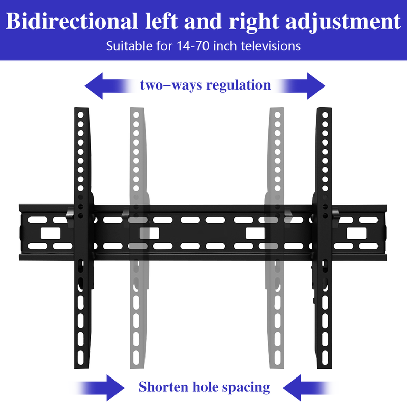 Universal TV Wall Bracket TV Stand tv Mount Full Motion Swivel Tilt LCD LED 32-80 Inch