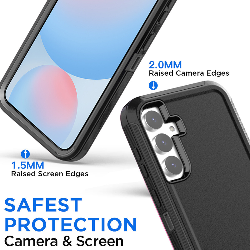 For Samsung Galaxy S24 FE Heavy Duty Builder Case