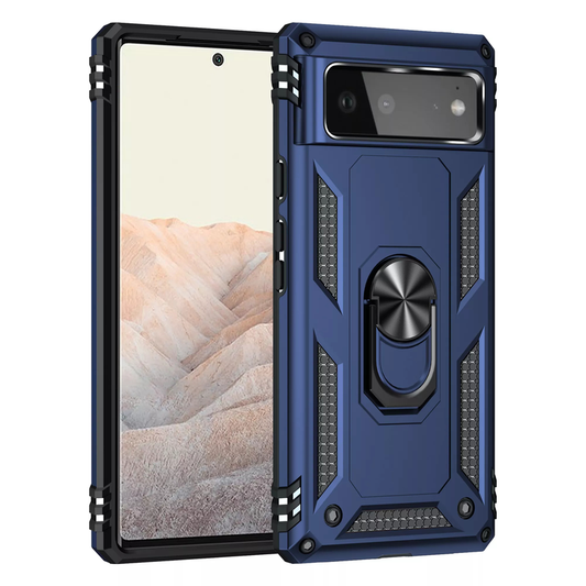For Google Pixel 6 Heavy Duty Shockproof Case-Blue Colour