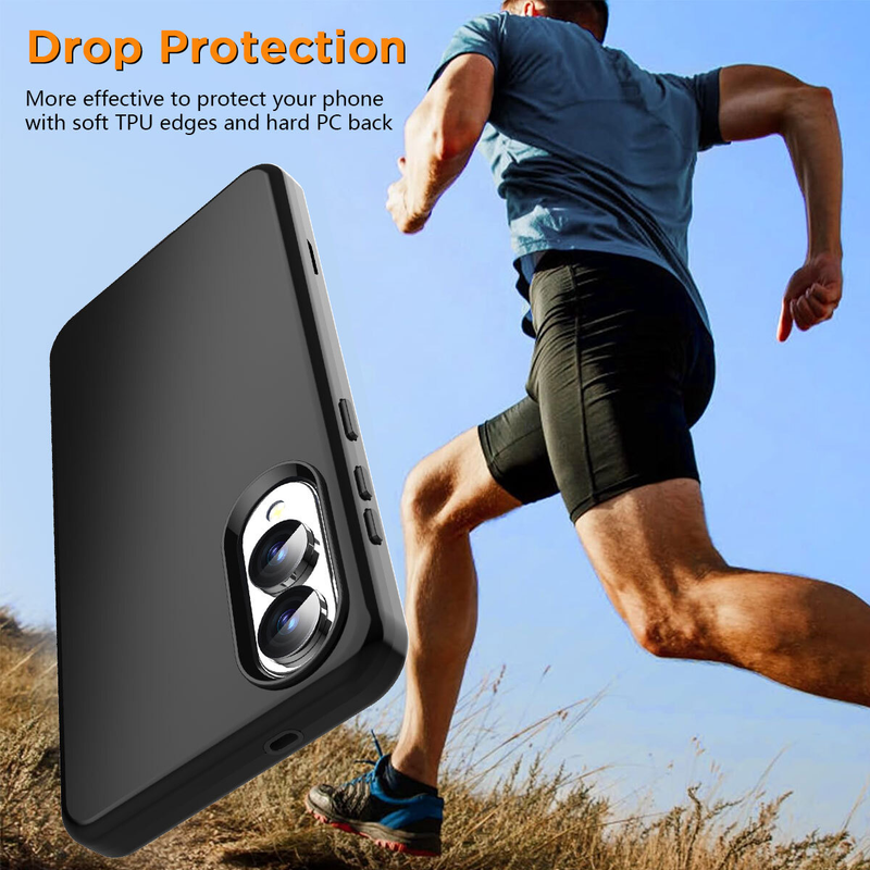 For Samsung Galaxy S25 Edge Shockproof Black