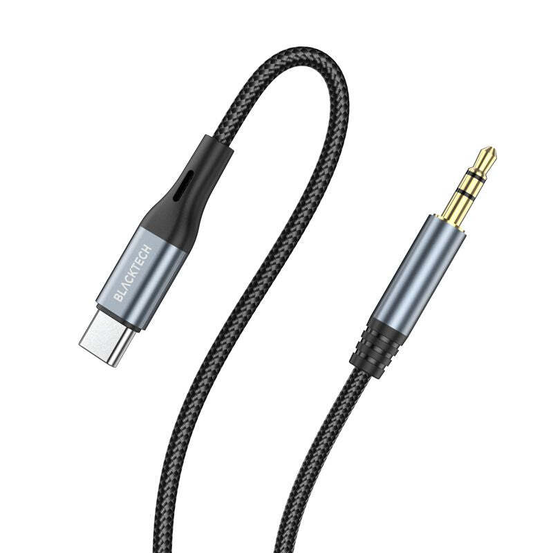 2 Packs Universal USB Type-C to 3.5mm AUX Audio Male Cable Adapter-1m