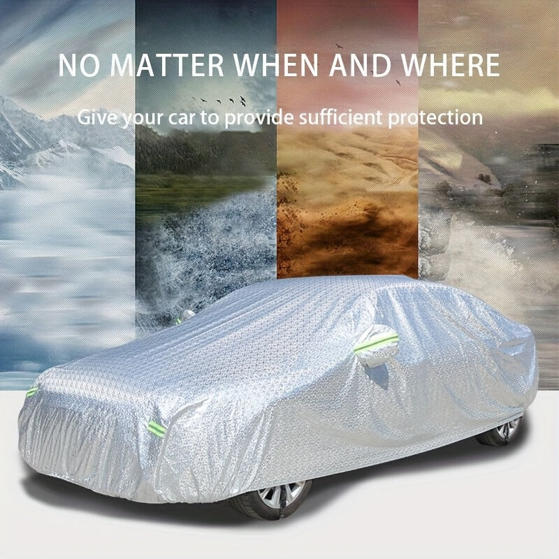 Car Cover Large Rain and Dust Proof Cover