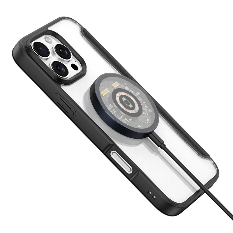 For iPhone 13 Pro Max Magnetic Wallet Flip Case