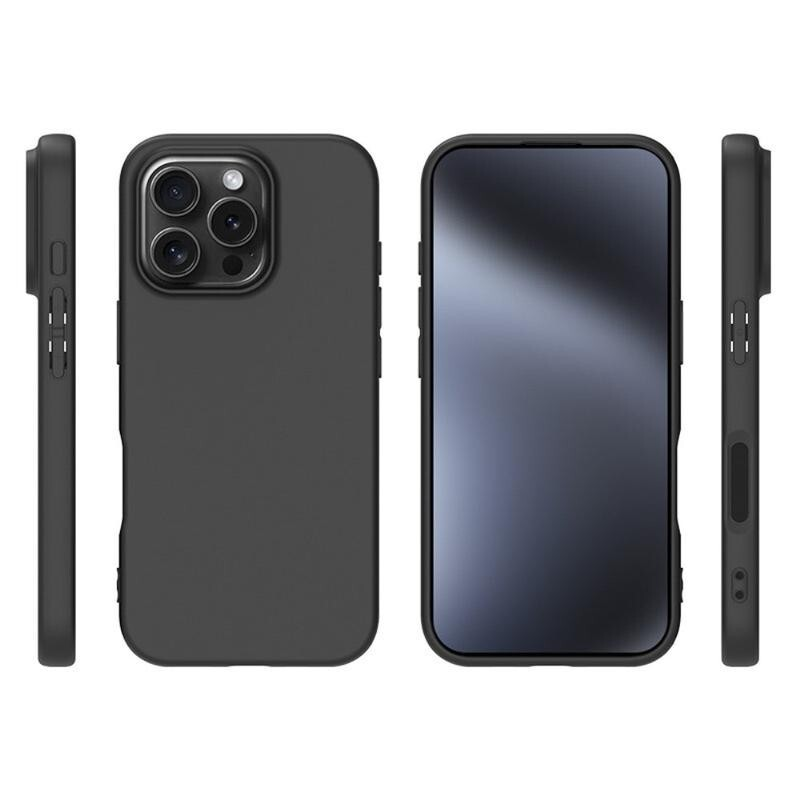 Black Slim Protective TPU Case For iPhone 14 Pro Max