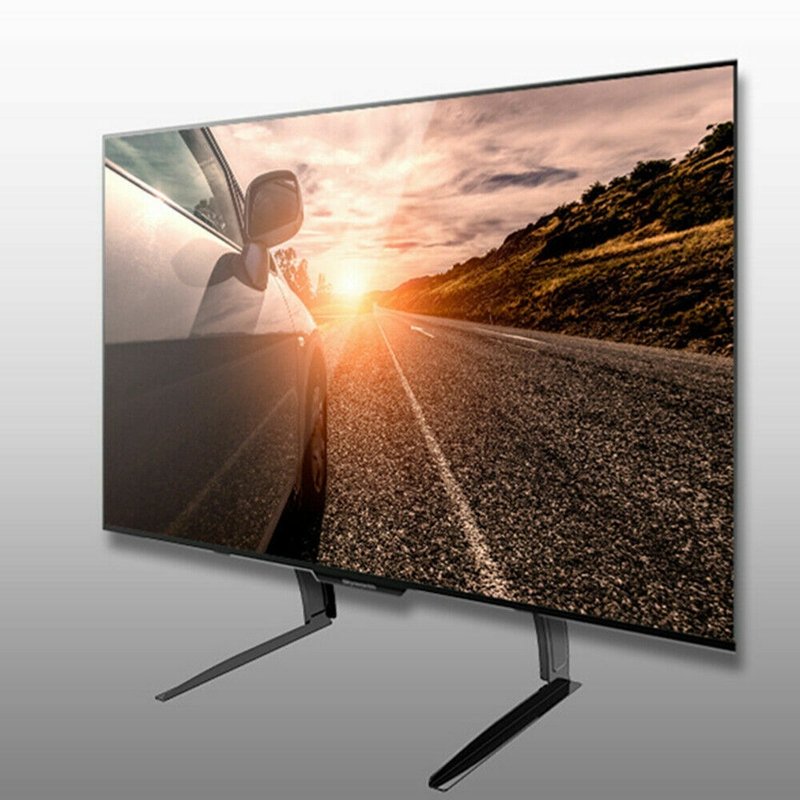Universal Table Top TV Stand Leg Mount LED LCD Flat TV Screen 32-75"