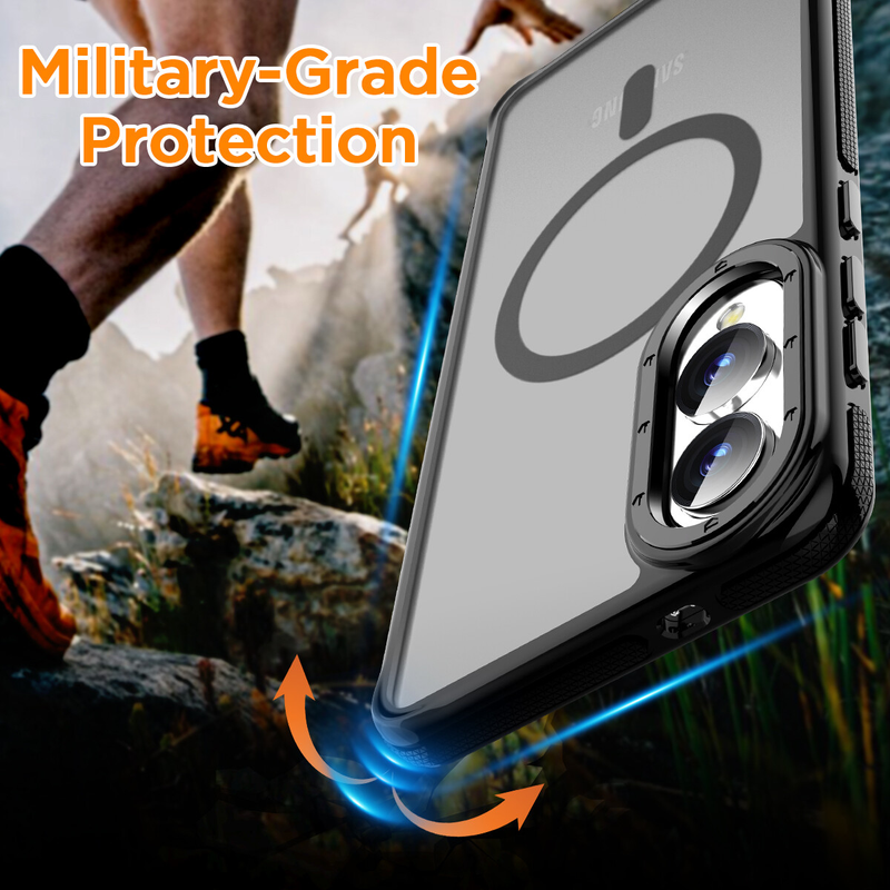 For Samsung Galaxy S25 Edge Shockproof Magnetic Cover