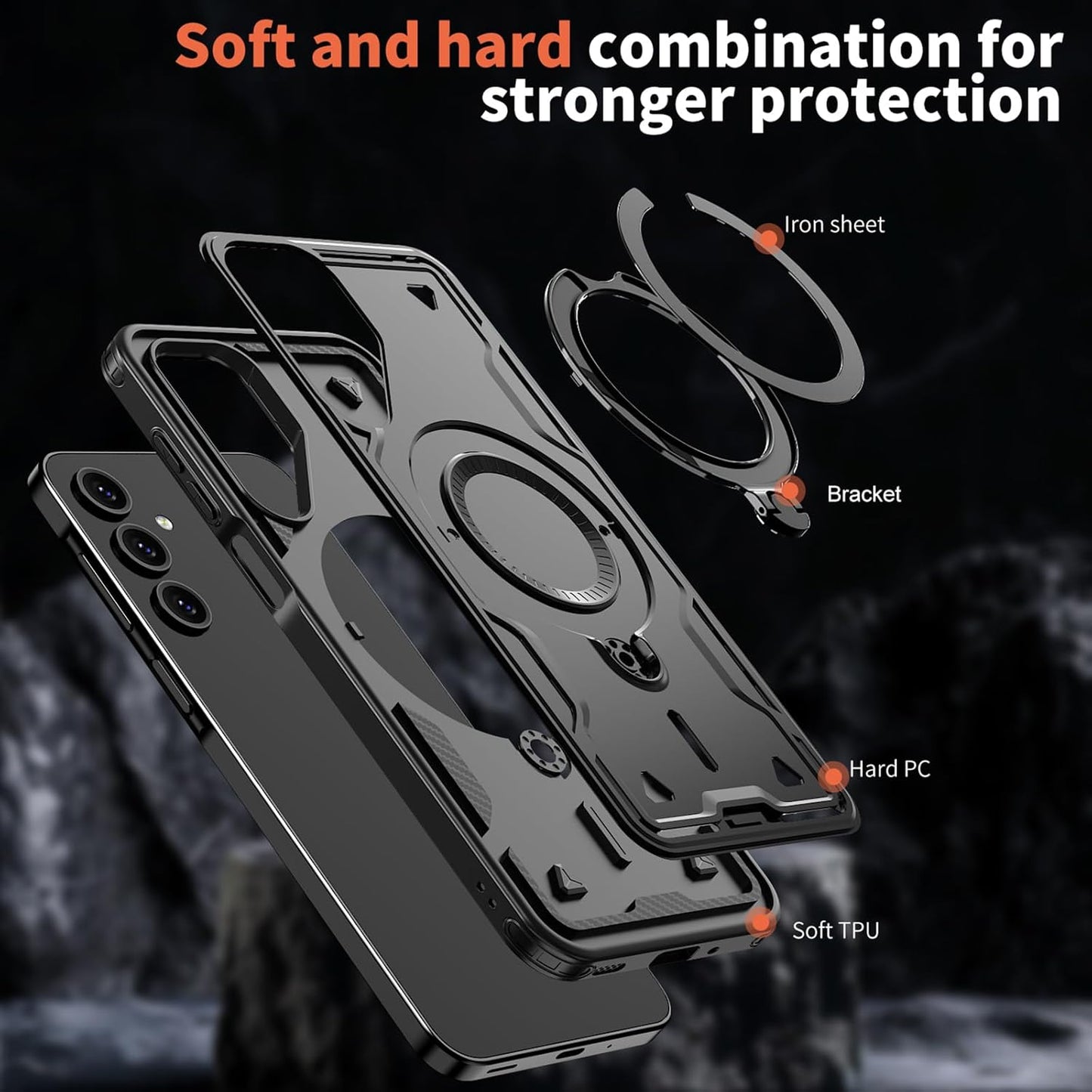 For Samsung Galaxy A16 Magsafe Shockproof Tradie Case