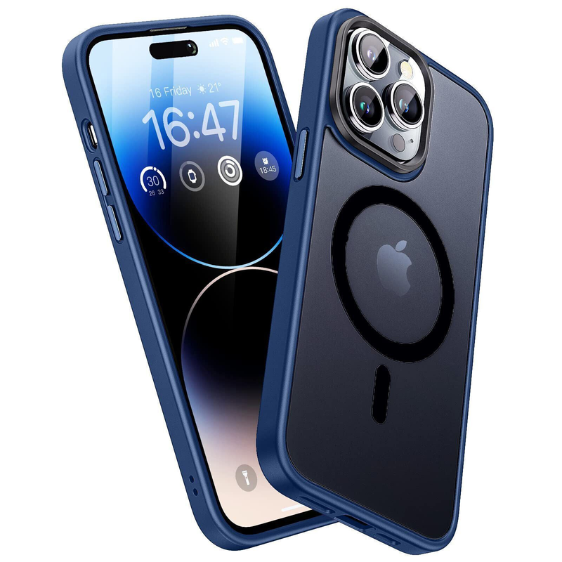 MagSafe Shockproof Case For iPhone 15 -Blue