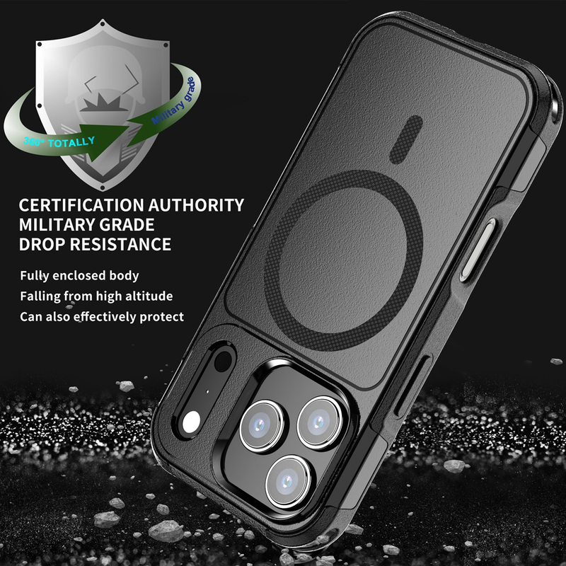 For iPhone 17 Pro MagSafe Case Heavy Duty Shockproof Rugged Cover