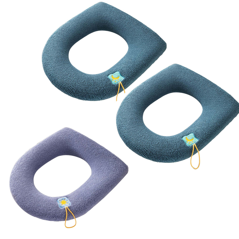 3PCS Toilet Seat Cushion Pad