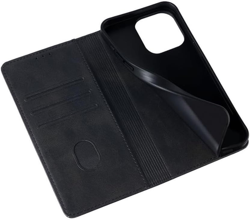 Black Wallet Protective Case for Samsung Galaxy A16 5G