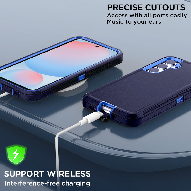 For Samsung Galaxy S24 FE Heavy Duty Builder Case