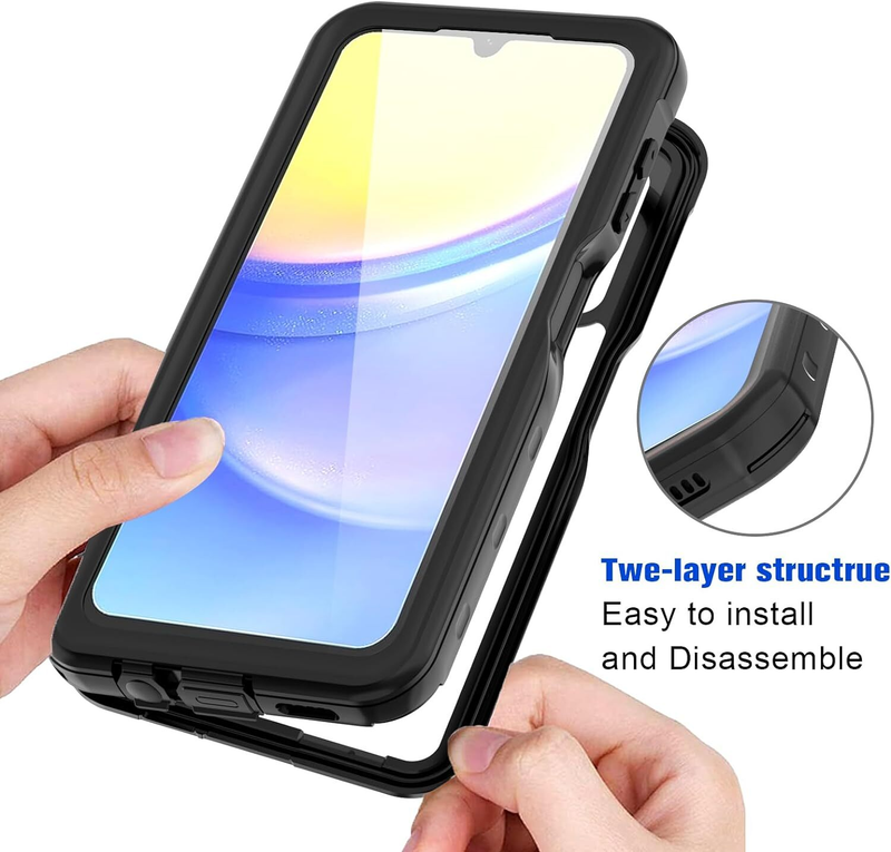 For Samsung Galaxy A16 Case Waterproof Shockproof Heavy Duty Cover