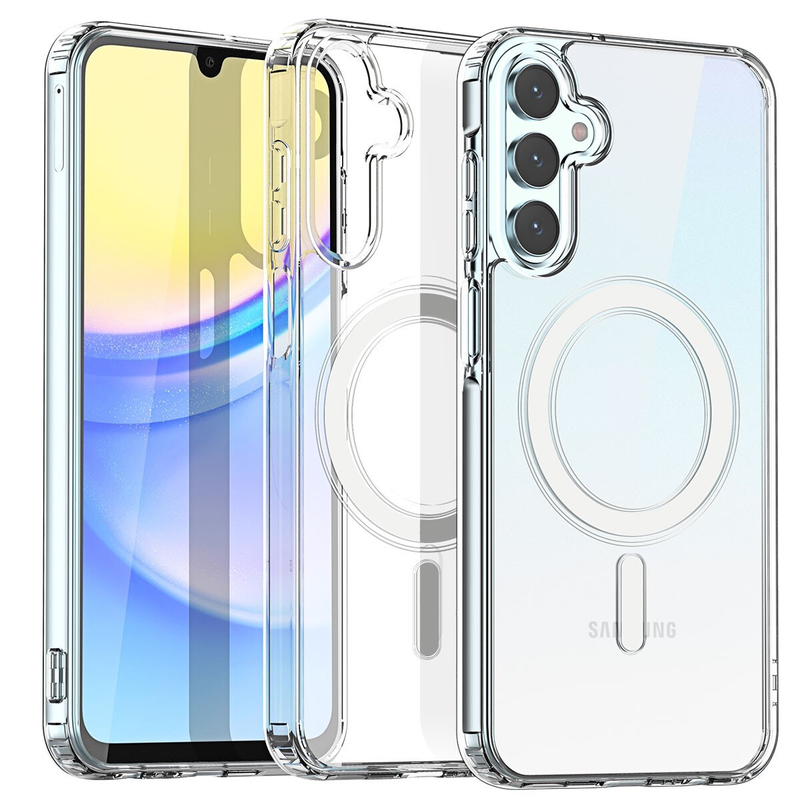 For Samsung Galaxy A15 MagSafe Clear Case
