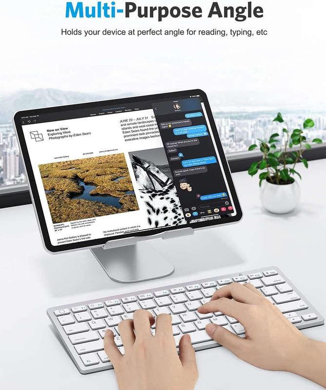 Universal Aluminium Foldable Stand Holder For iPhone/iPad