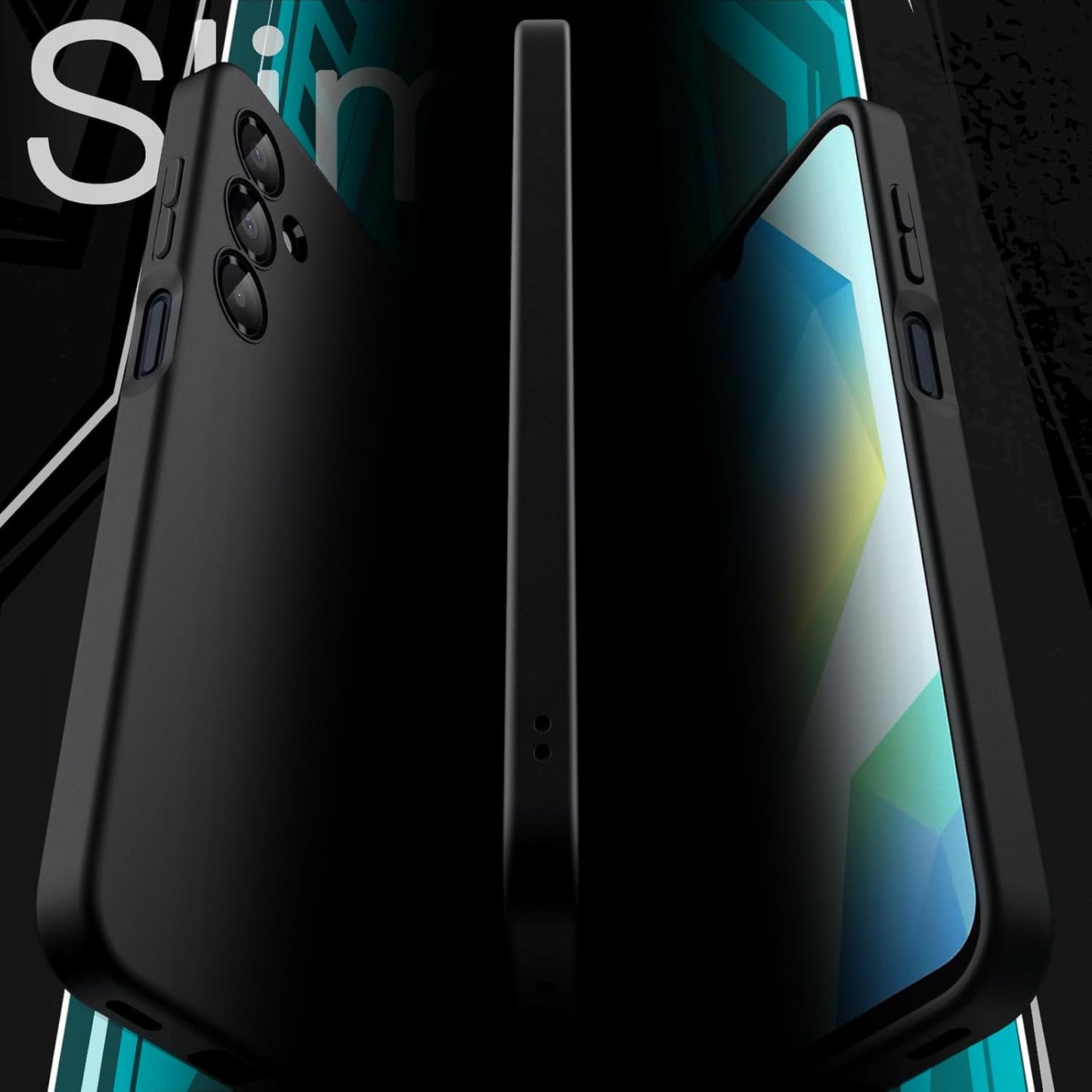 Soft TPU Slim Fit Black Case for Samsung Galaxy A56