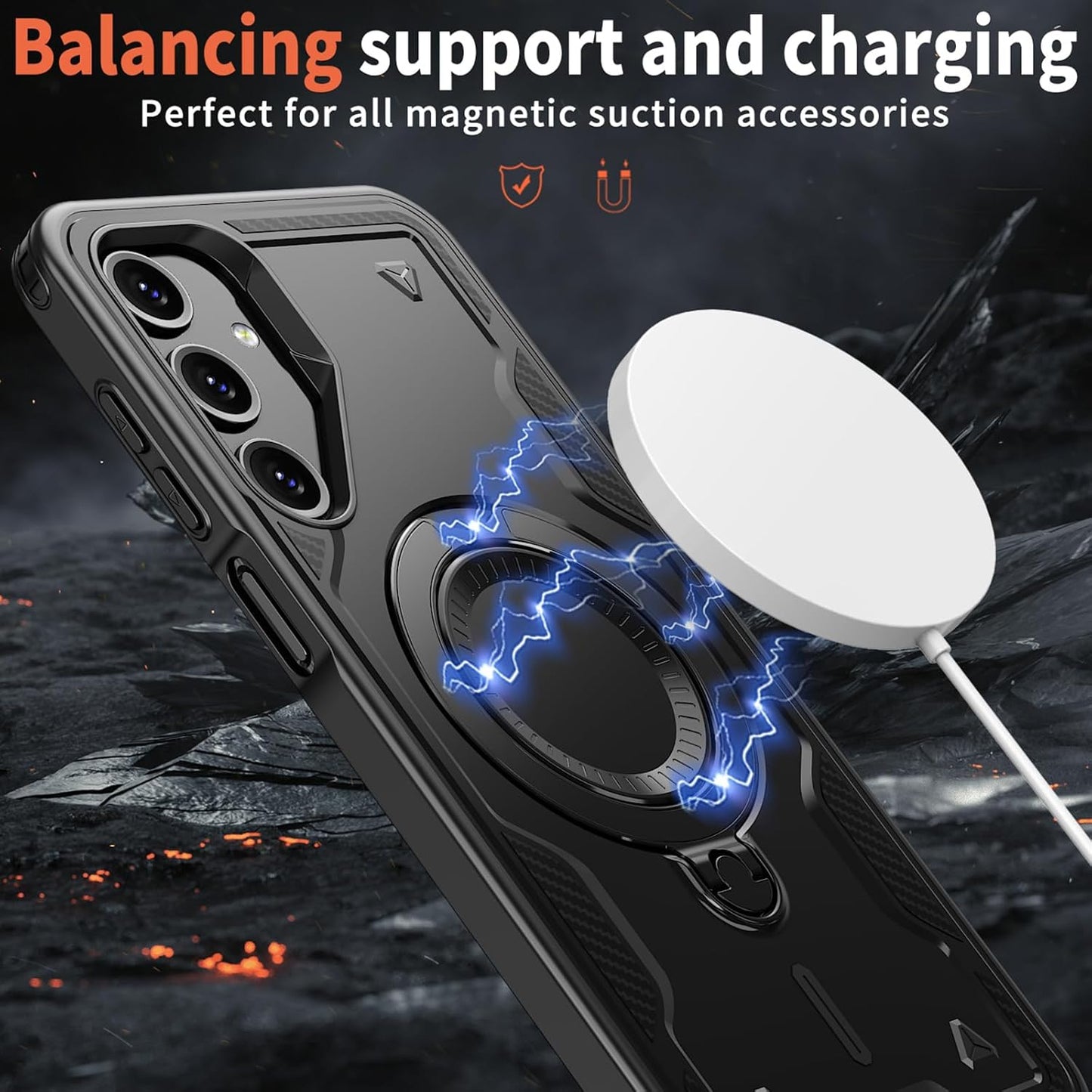 For Samsung Galaxy A16 Magsafe Shockproof Tradie Case