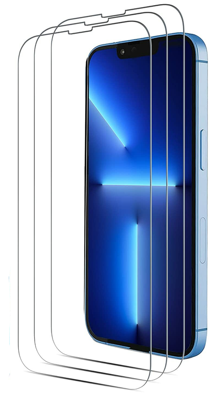 3 PACK Tempered Glass Screen Protector for Apple iPhone 15