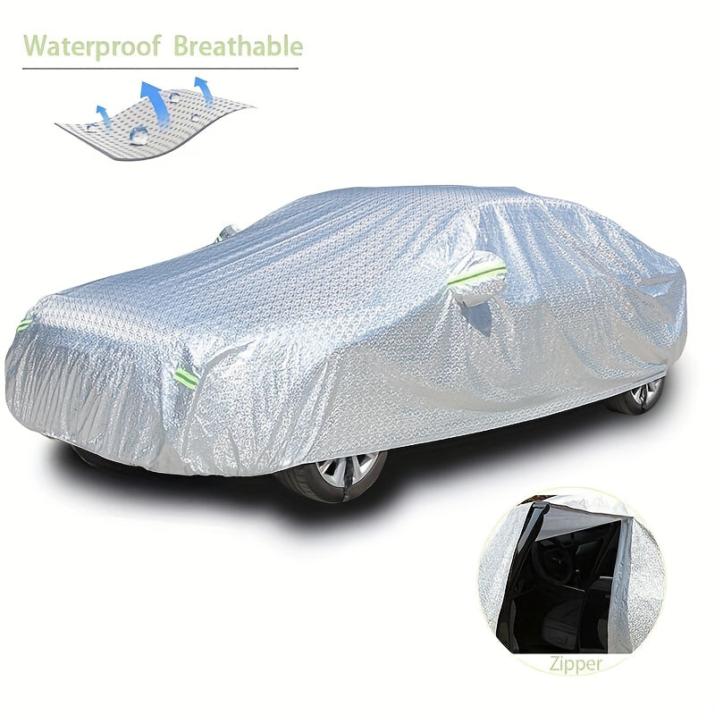 Car Cover Large Rain and Dust Proof Cover