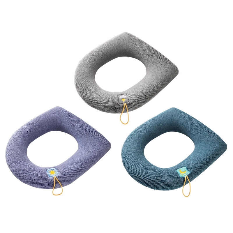 3PCS Toilet Seat Cushion Pad