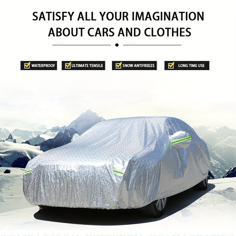 Car Cover Large Rain and Dust Proof Cover