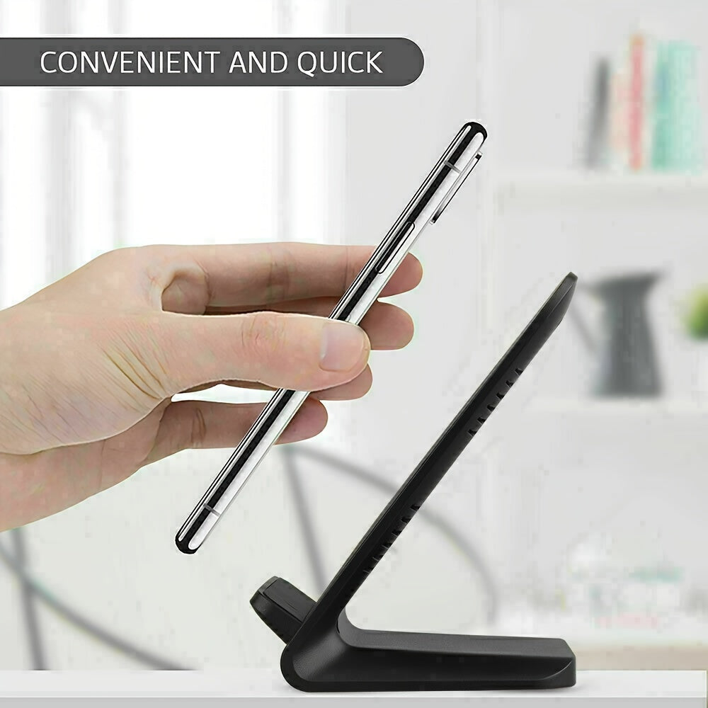 Universal Wireless Charger Stand Dock for Apple iPhone Samsung Android Phone