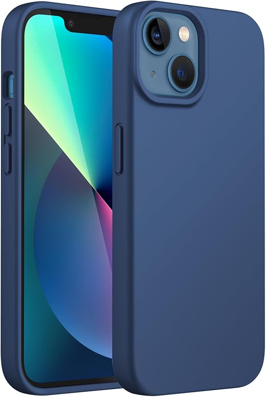 Slim Navy Blue Case for iPhone 14