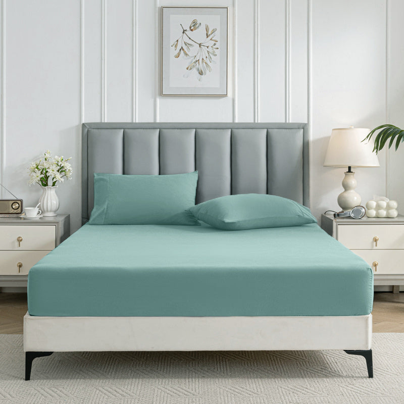 Fitted Bed Sheet Set Ultra Soft - Bed Sheet And Pillowcase
