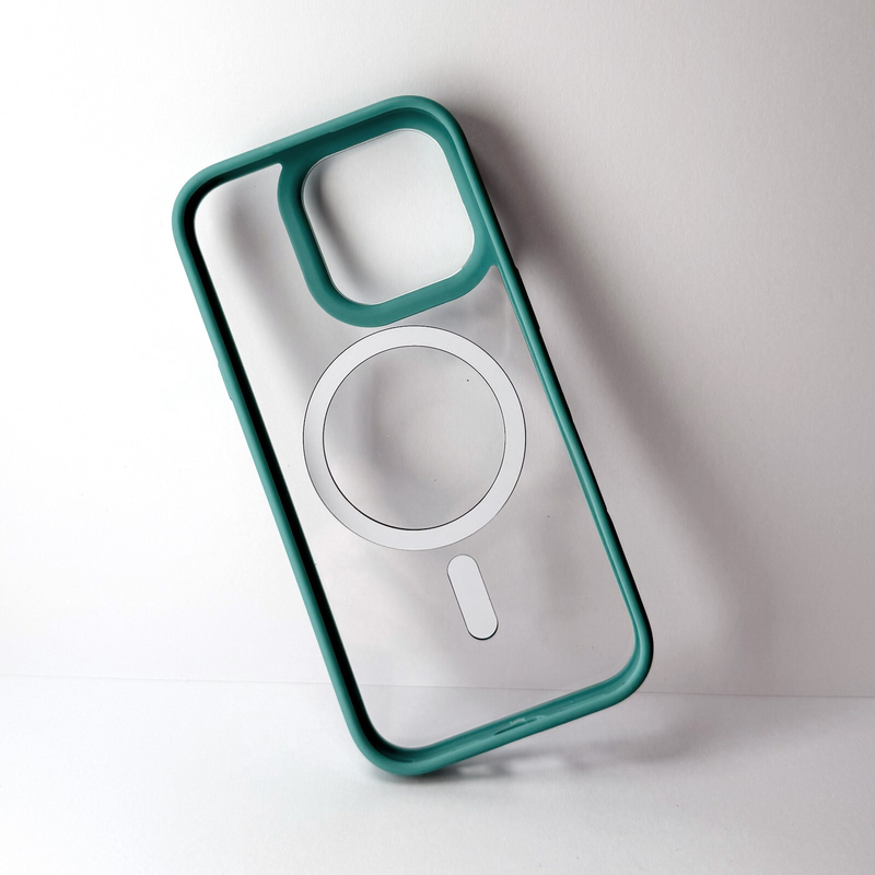 Tough MagSafe case for iPhone 16 Pro Max-Green