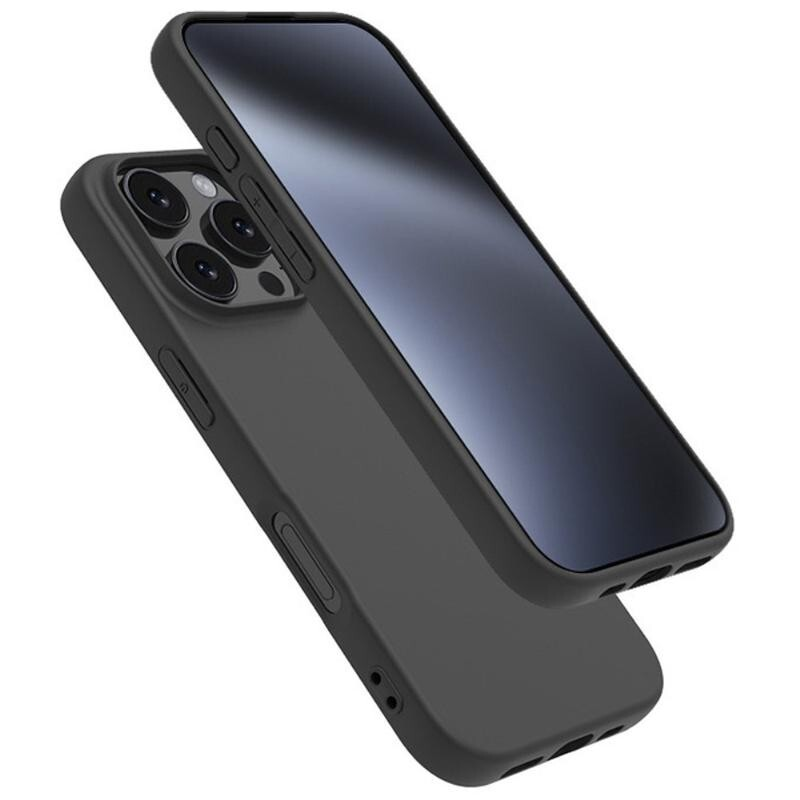 Black Slim Protective TPU Case For iPhone 14 Pro Max