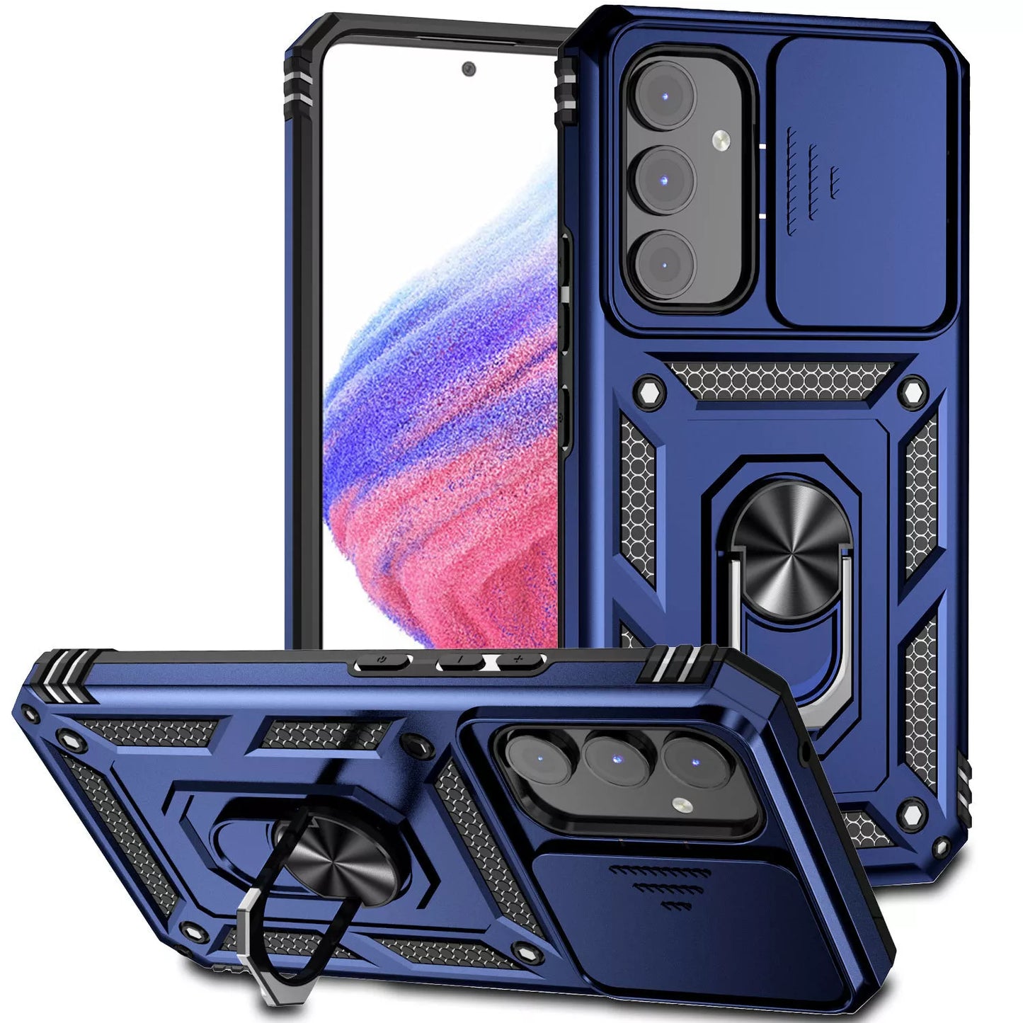 For Samsung Galaxy A05s Shockproof Cover-Blue