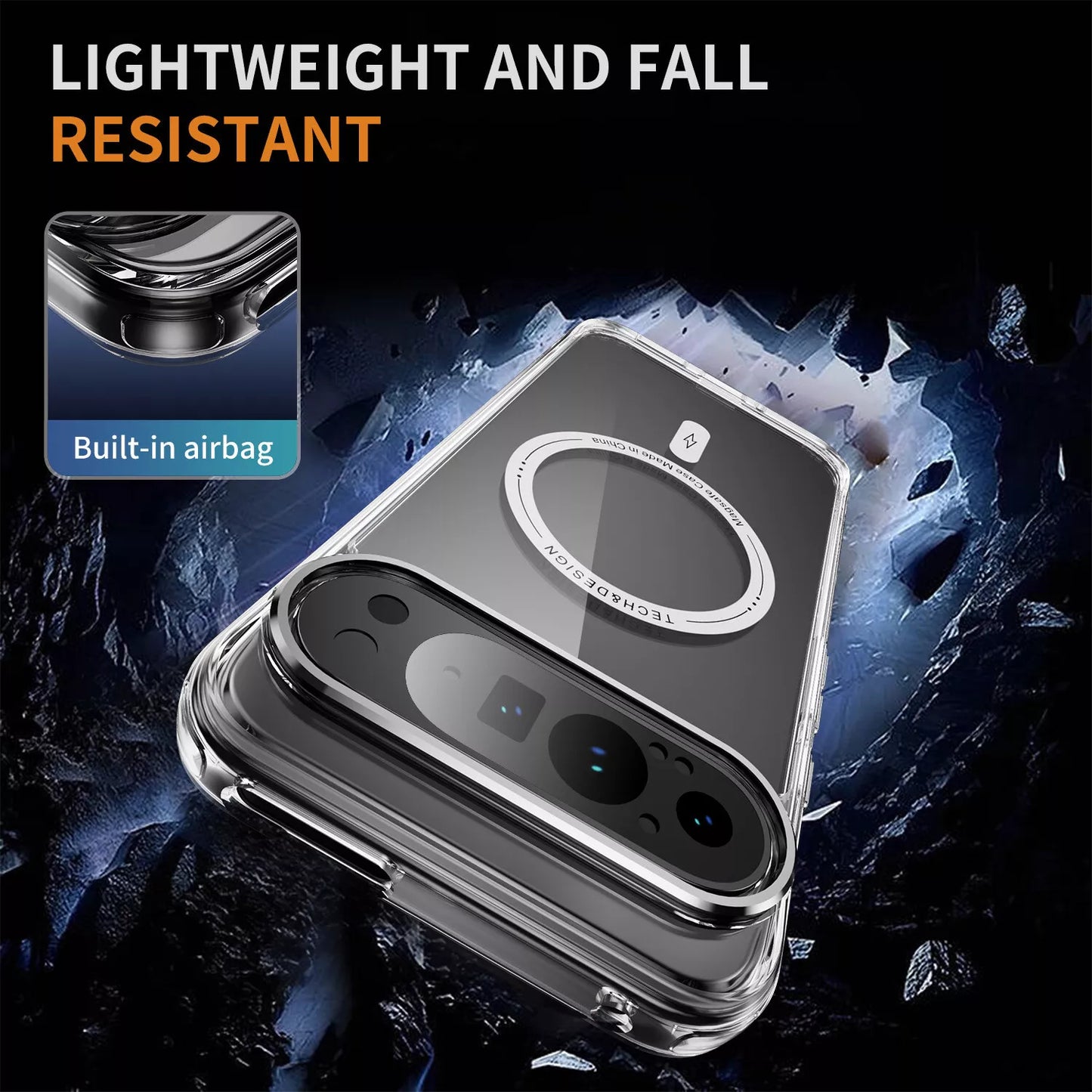 For Google Pixel 8a Protective MagSafe Case