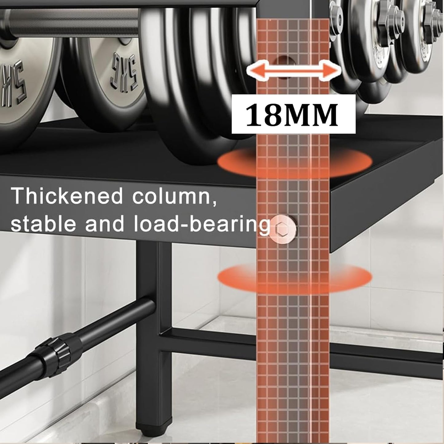 Universal Expandable Microwave Oven Rack, 2 Tier Kitchen Countertop Shelf
