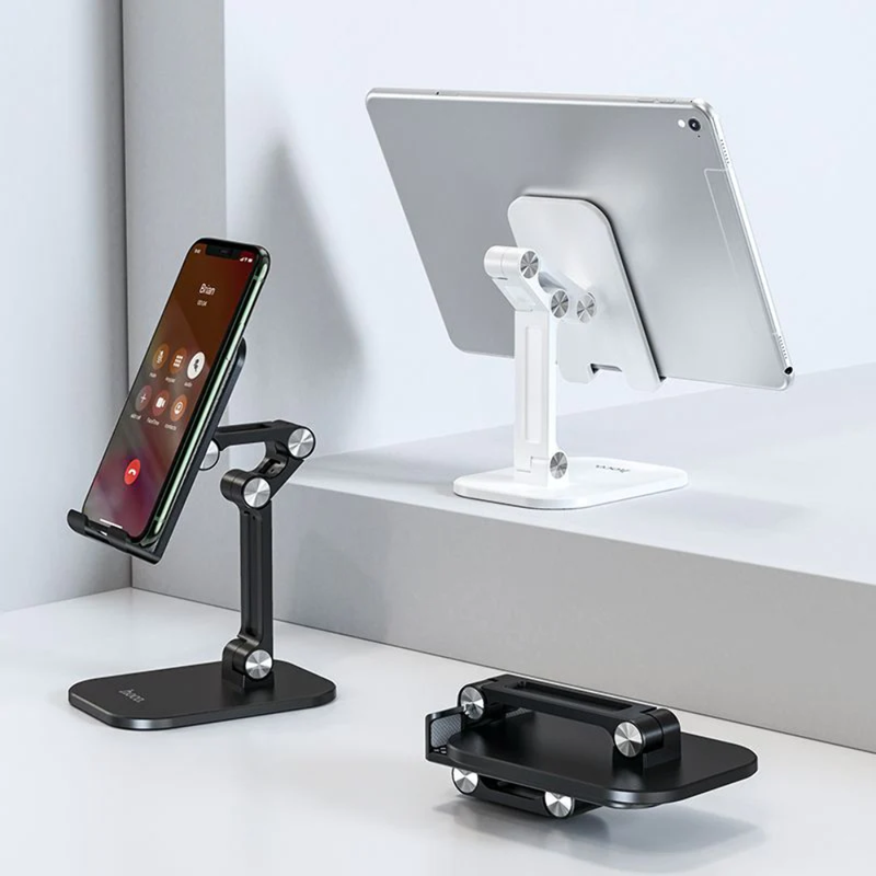 Universal Foldable Adjustable Desk Phone Stand Holder for Phone Tablet