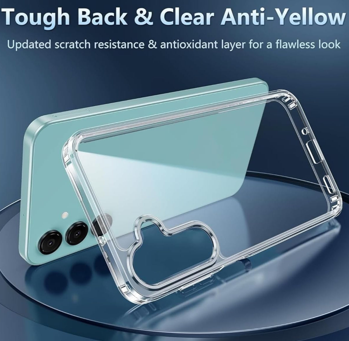 Tough Protective Clear Case for Samsung Galaxy A16