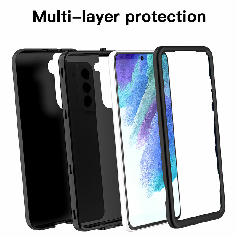 For Samsung Galaxy S25 Edge Shockproof Heavy Duty Case -Black