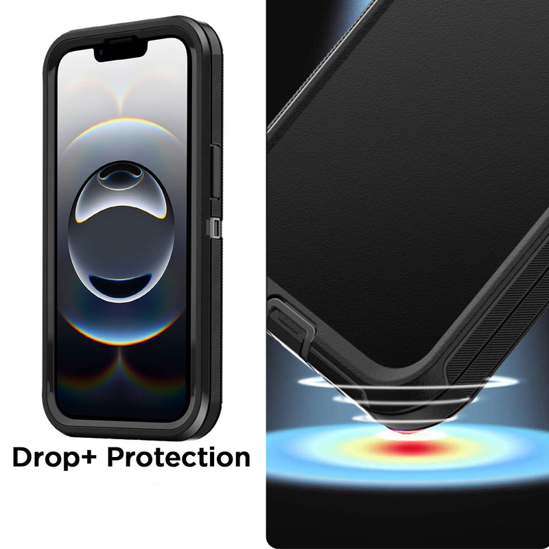For iPhone 16e Case Shockproof Heavy Duty Cover