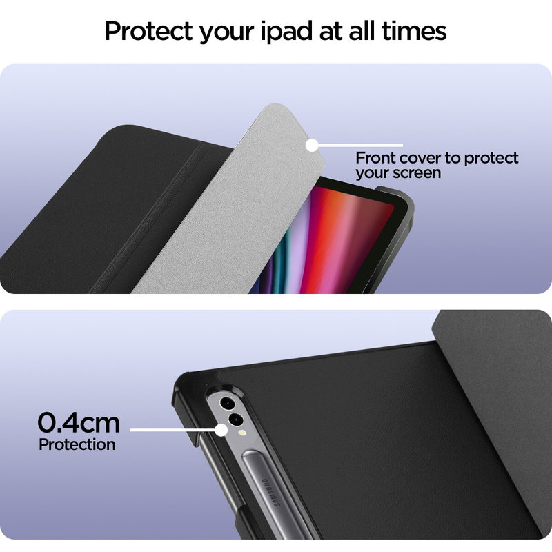 For Samsung Galaxy Tab S10 Ultra/S9 Ultra 14.6" Case Stand Smart Cover