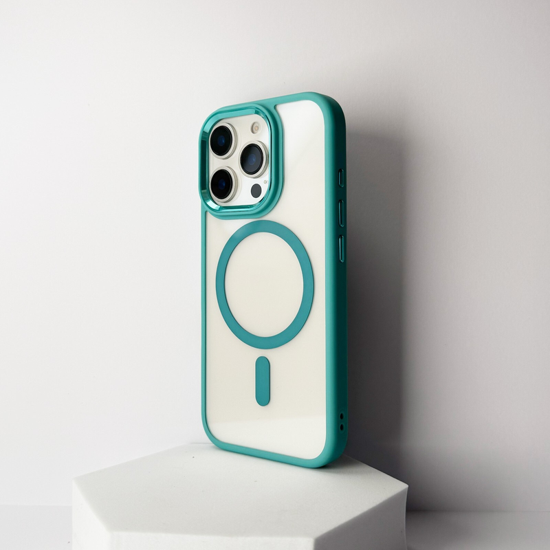 Tough MagSafe case for iPhone 16 Pro Max-Green