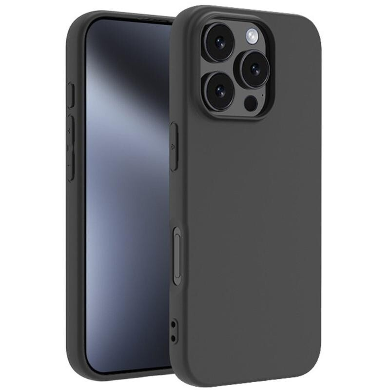Black Slim Protective TPU Case For iPhone 14 Pro Max