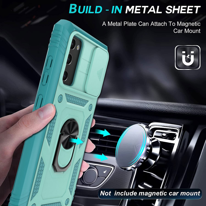 For Samsung Galaxy S23 FE Shockproof Case-Green