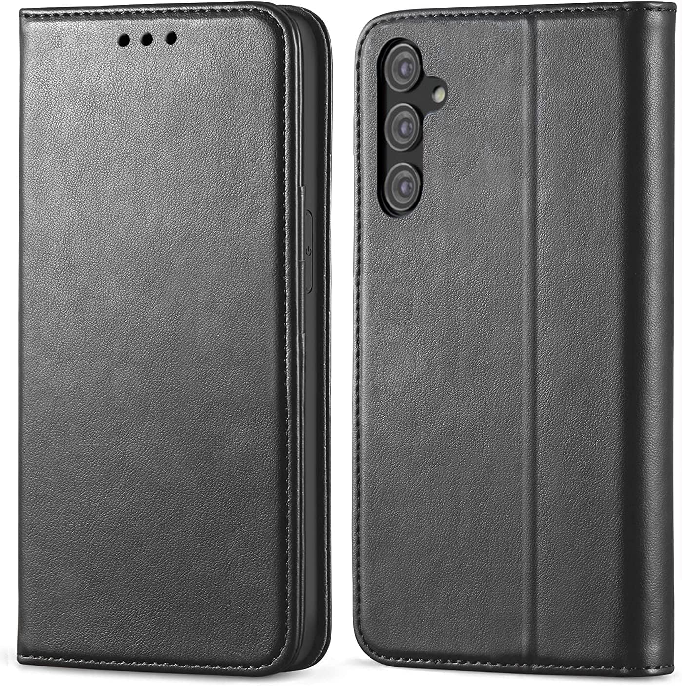 Black Wallet Protective Case for Samsung Galaxy A16 5G