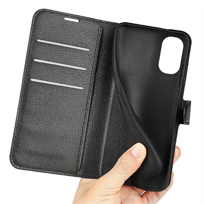 For Moto G84 Leather Wallet Flip Phone Case