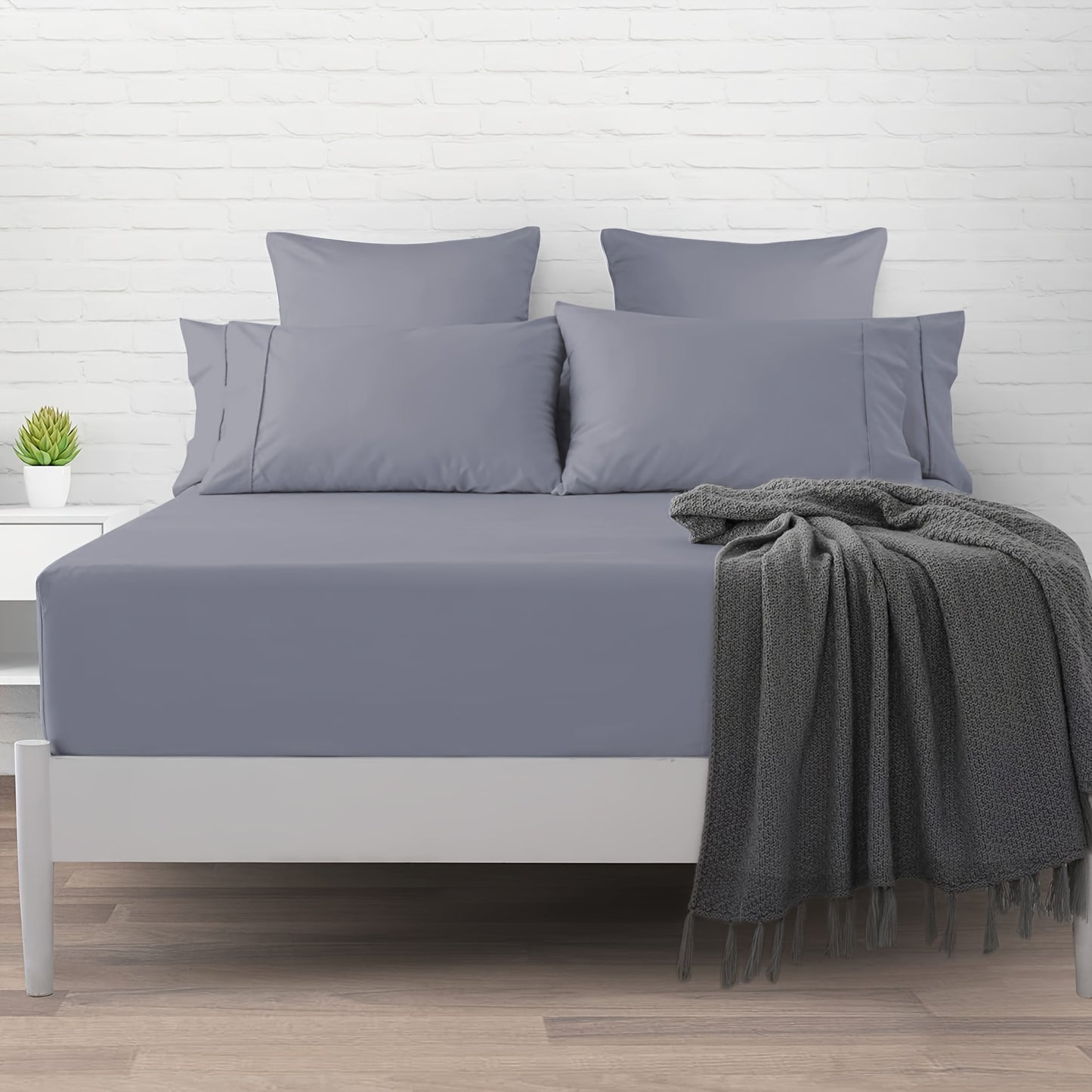 Fitted Bed Sheet Set Ultra Soft - Bed Sheet And Pillowcase