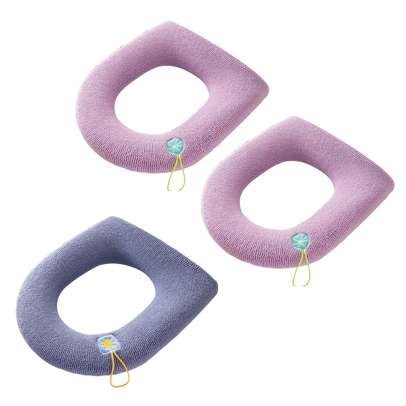 3PCS Toilet Seat Cushion Pad