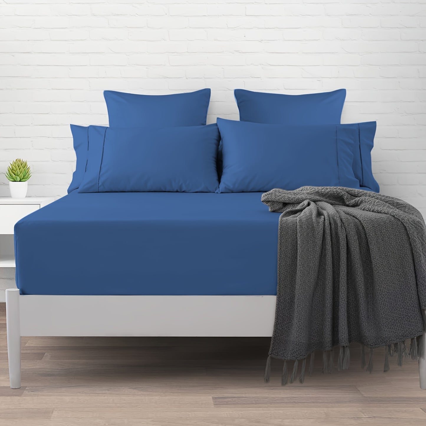 Fitted Bed Sheet Set Ultra Soft - Bed Sheet And Pillowcase