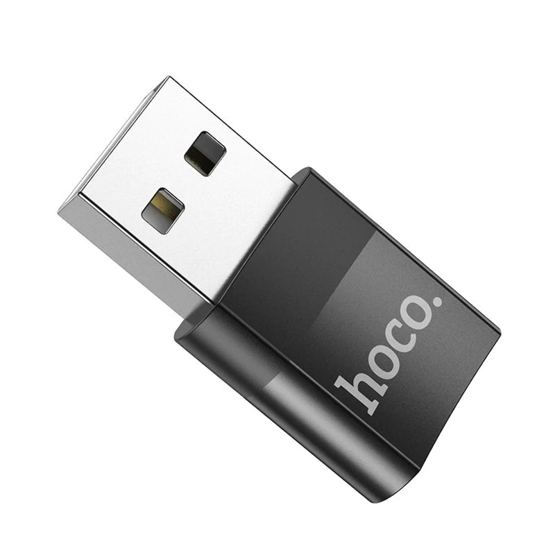2 Packs USB Male to USB Type-C Female OTG Adapter Plug Premium Converter