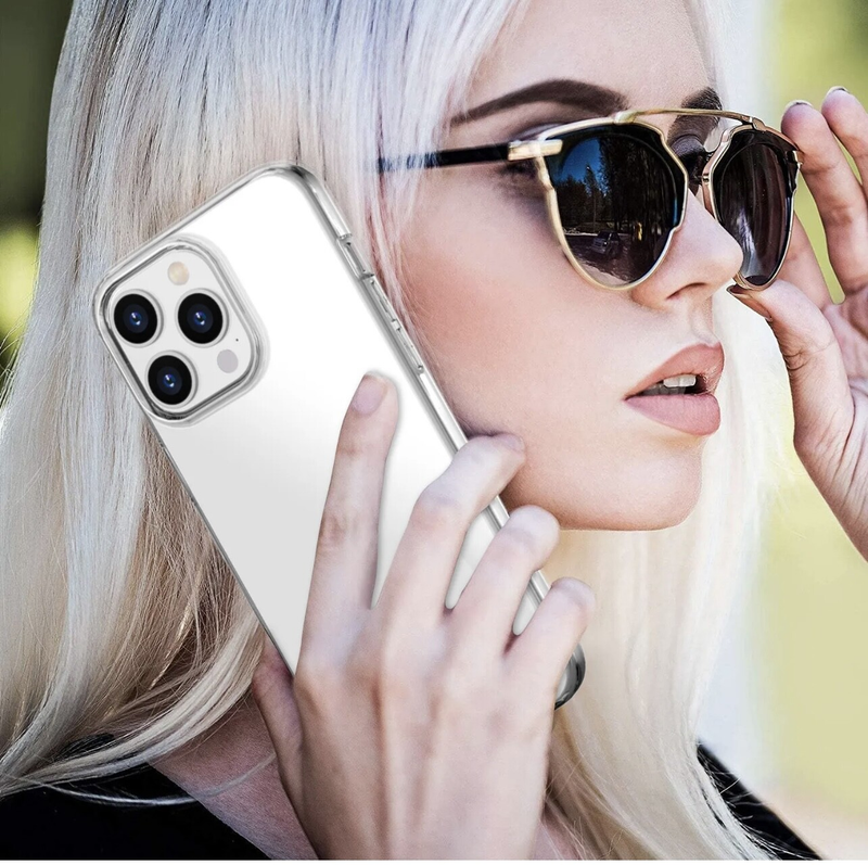 For iPhone 12 Pro Max Case Ultra Thin Clear Soft Silicone Shockproof Cover