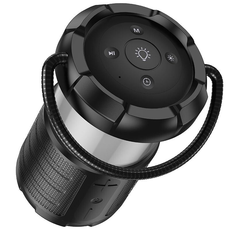 Portable Wireless Bluetooth Speaker with 2 in 1 LED Camping Light