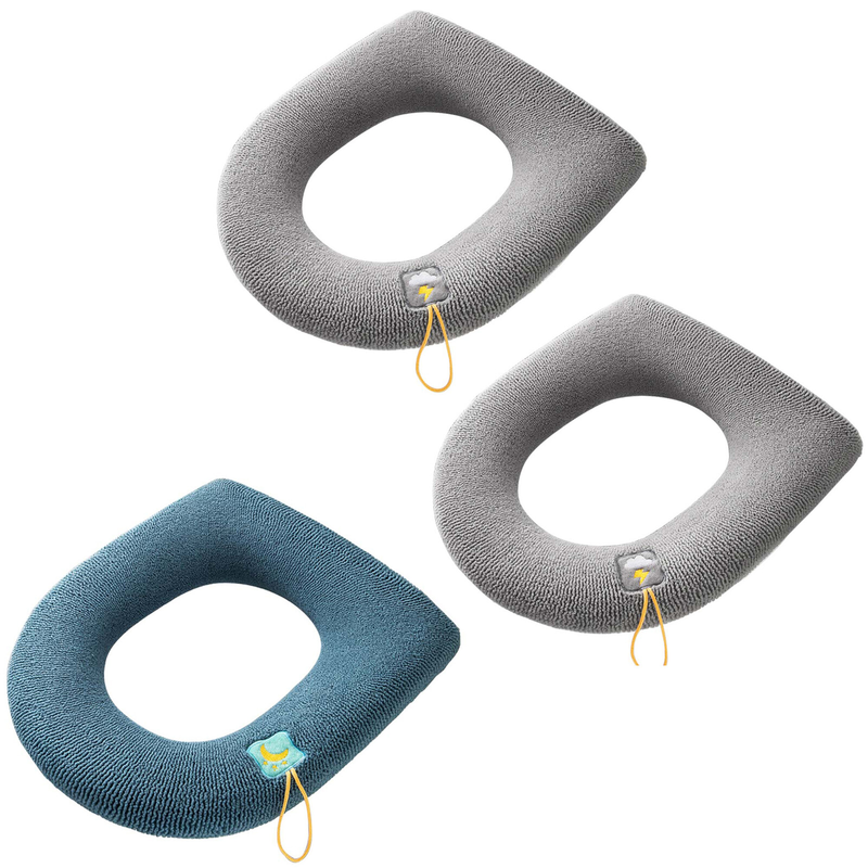 3PCS Toilet Seat Cushion Pad
